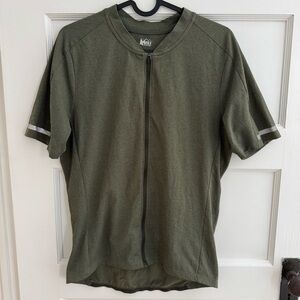 REI Green Cycling Jersey